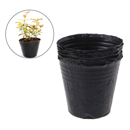 Plastic Nursery Pot Plant Seedling Pouch Holder Raising Bag Nutrition Block Pots Garden Supplies S11 dropship