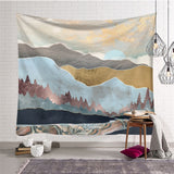 Sun Moon Tapestry Wall Hanging Hippie Witchcraft Tapiz Psychedelic Farmhouse Decor Tenture Tapisserie Beach Bohemian Custom