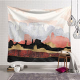 Sun Moon Tapestry Wall Hanging Hippie Witchcraft Tapiz Psychedelic Farmhouse Decor Tenture Tapisserie Beach Bohemian Custom