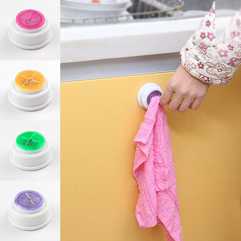 1PC Random Color Storage Organization Towel Clip Kitchen High Quality Bathroom Wash Cloth Home Supplies Storage Hooks