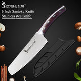 Sowoll Brand 4CR14 Stainless Steel Knife High Quality Kitchen Knives 5 inch Utility 6 inch Chef 7 inch Chopping Kitchen Knife