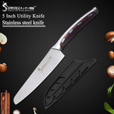 Sowoll Brand 4CR14 Stainless Steel Knife High Quality Kitchen Knives 5 inch Utility 6 inch Chef 7 inch Chopping Kitchen Knife