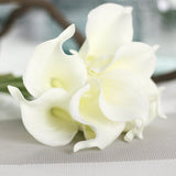 1PC PU Tulips Artificial Flowers Calla Real touch artificiales para decora mini Tulip Calla for Home Wedding decoration Flowers
