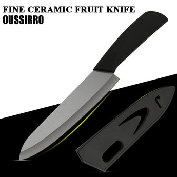 1 pcs Black blade high quality Ceramic paring knives Kitchen tool portable knives 3-7 inches fruit ceramic knives