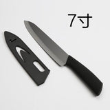 1 pcs Black blade high quality Ceramic paring knives Kitchen tool portable knives 3-7 inches fruit ceramic knives
