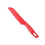 Kitchen Knife Kids Chef Toddler Cooking Knives Children's Paring Knives Plastic Fruit Knife Safe For Bread Lettuce