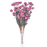 Newly Foam PE 15 Heads/pc Rose Artificial Flowers for Wedding Decor flower arrangement Party Home Decoration Accessories
