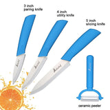 Kitchen Knives Ceramic Knives cook 3" Paring 4" Utility 5" Slicing 6"chef Knife Cooking Tools   Blade Vegetable Knives
