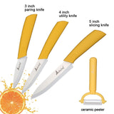 Kitchen Knives Ceramic Knives cook 3" Paring 4" Utility 5" Slicing 6"chef Knife Cooking Tools   Blade Vegetable Knives