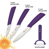 Kitchen Knives Ceramic Knives cook 3" Paring 4" Utility 5" Slicing 6"chef Knife Cooking Tools   Blade Vegetable Knives