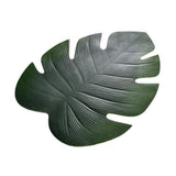 Placemat for Dining Table Coasters Lotus Leaf Palm Leaf Simulation Plant PP Cup Coffee Table Mats Kitchen Christmas Home Decor