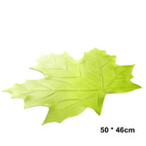 Placemat for Dining Table Coasters Leaf Simulation Plant PVC Cup Coffee Table Mat Pad Coasters Kitchen Christmas Home Decoration