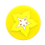 Modern Fashion Fruit Coaster Silicone Cup Drinks Holder Tableware Placemat table mats dining table coasters kitchen accessories