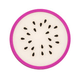 Modern Fashion Fruit Coaster Silicone Cup Drinks Holder Tableware Placemat table mats dining table coasters kitchen accessories