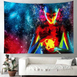 Lannidaa Animals Wolf Tapestry Wall Hanging Cloth Tapestry Home Dorm Backdrop Art Background Decor Psychedelic Tapestry Blanket