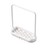 1pc New Kitchen Rack Storage Holders Towel Sponge Rack Holder Organizer Broom Hanging Rack For Kitchen Bathroom Supplies