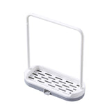 1pc New Kitchen Rack Storage Holders Towel Sponge Rack Holder Organizer Broom Hanging Rack For Kitchen Bathroom Supplies