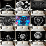 Japan Kanagawa Waves Printed Hanging Tapestry Wall Hanging Tapestries Boho Bedspread Yoga Mat Blanket 95*73cmHome Decor