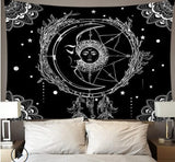 Japan Kanagawa Waves Printed Hanging Tapestry Wall Hanging Tapestries Boho Bedspread Yoga Mat Blanket 95*73cmHome Decor