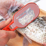 The Scraper 2019 New Practical Fish Scale Remover Scaler Scraper Cleaner Kitchen Tool Peeler