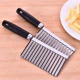 Potato Wavy Edged Tool Peeler Cooking Tools kitchen knives Accessories Stainless Steel Kitchen Gadget Vegetable Fruit Cutting