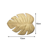 Dinner Table Placemat Lotus Leaf Pattern Place Pads Kitchen Simulation Plant Coffee Mats Cup Plate Coasters Home Decorations