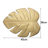 Dinner Table Placemat Lotus Leaf Pattern Place Pads Kitchen Simulation Plant Coffee Mats Cup Plate Coasters Home Decorations