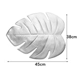 Dinner Table Placemat Lotus Leaf Pattern Place Pads Kitchen Simulation Plant Coffee Mats Cup Plate Coasters Home Decorations