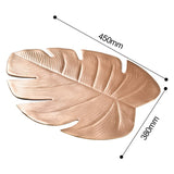 Dinner Table Placemat Lotus Leaf Pattern Place Pads Kitchen Simulation Plant Coffee Mats Cup Plate Coasters Home Decorations