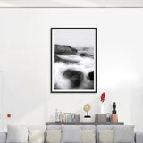 Nordic Poster Black And White Prints Landscape Posters And Prints Forest Wall Art Canvas Painting Decorative Picture Unframed