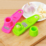 Stainless Steel Ginger Pressing Garlic Grinding Planer Slicer Cutter Grater Fruit Slicer Multi Functional For Kitchen Tool