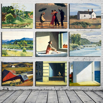 Edward Hopper Best Wallpaper Wall Art Canvas Painting Posters Prints Modern Painting Wall Picture For Living Room Home Decor Art