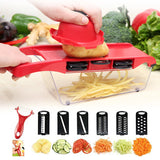NEW Vegetable Cutter with Steel Blade Mandoline Slicer Potato Peeler Carrot Cheese Grater vegetable slicer Kitchen Accessories