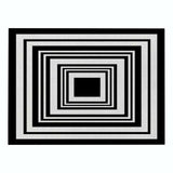 Creative Geometric Printed Kitchen Placemat Dining Table Mat Coaster Cotton Linen Polyester Pads Cup Bowl Coaster Decoration