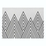 Creative Geometric Printed Kitchen Placemat Dining Table Mat Coaster Cotton Linen Polyester Pads Cup Bowl Coaster Decoration