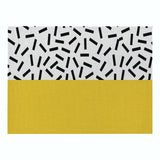 Creative Geometric Printed Kitchen Placemat Dining Table Mat Coaster Cotton Linen Polyester Pads Cup Bowl Coaster Decoration
