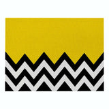 Creative Geometric Printed Kitchen Placemat Dining Table Mat Coaster Cotton Linen Polyester Pads Cup Bowl Coaster Decoration