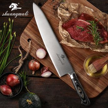 Professional 12 Inch Chef Knife Germany 1.4116 Stainless Steel Gyuto Knife High Quality Kitchen Knives Cook Tool