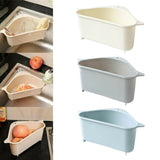 Three colours Triangle Shape Holder Multifunction Drain Shelf storage rack Kitchen Sucker Drain Rack 3
