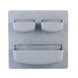 Plastic Self-adhesive Storage Rack Kitchen Refrigerator Organizer Creative Cleaning Sponge Vegetable Fruit Home Kitchen Supplies