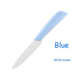 4inch Ceramic Paring Kitchen Knives Cooking Tool Ceramic Knife Kitchen Chef Fruit Utility Slicing Paring Knives Anti-slip Handle
