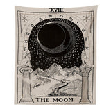 India Mandala Tarot Tapestry Wall Hanging Sun Moon Wall Tapestry Wall Carpet Psychedelic Tapiz Witchcraft Wall Cloth Tapestries