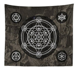 India Mandala Tarot Tapestry Wall Hanging Sun Moon Wall Tapestry Wall Carpet Psychedelic Tapiz Witchcraft Wall Cloth Tapestries