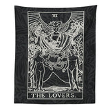 India Mandala Tarot Tapestry Wall Hanging Sun Moon Wall Tapestry Wall Carpet Psychedelic Tapiz Witchcraft Wall Cloth Tapestries