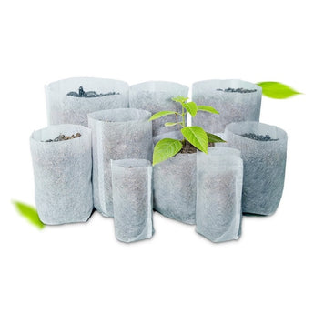100pcs Nursery Pots Seedling-Raising Bags fabrics Garden Nursery bags Supplies