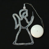 Cupule Light Bell Star LED Christmas Lights Battery Operated Hanging Christmas Lights With Suction Cup Christmas decor for home