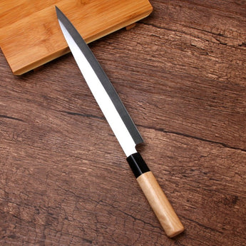 Chef Knives Japanese Salmon Sushi Knives Stainless Steel Raw Fish Fillet Layers Sashimi Knife Cooking Kitchen Tool