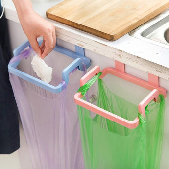 Portable kitchen garbage bag holder 2020TOP Portable Kitchen Trash Bag Holder Incognito Cabinets Cloth Rack Towel Rack 11.14