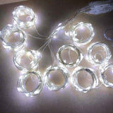 3x3M 300 LED Curtain String Lights USB Powered Copper Wire Fairy Lamp For Wedding Christmas Birthday Party Decoration Light