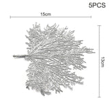 Simulation Coral Branch Placemat For Dining Table Coasters PVC Cup Coffee Table Mats Kitchen Home DecorTable Accessories